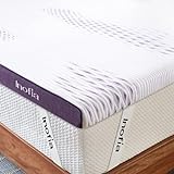 Inofia 8CM Memory Foam Mattress Topper，Gel Mattress Topper with Washable & Removable Cover, Soft...