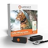 Weenect Cat XS - Nuevo GPS para Gatos | Mini rastreador GPS en Tiempo Real | El más pequeño del...