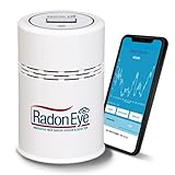 RadonTec | RadonEye Set | + Instrucciones + aplicación para móvil + Certificado | Medidor de...